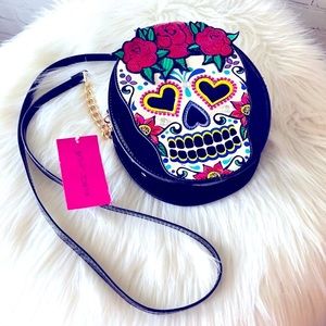 Betsey Johnson Sugar Skull Crossbody